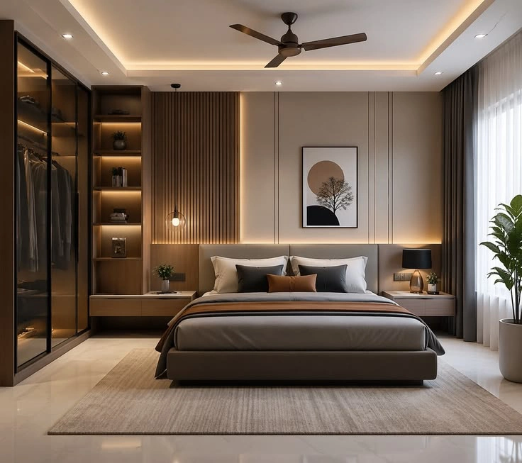 bedroom feature